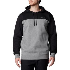 Columbia Men's Two-Tone Hoodie in Black and Gray